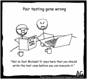 Pair testing gone wrong