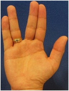 Vulcan salute