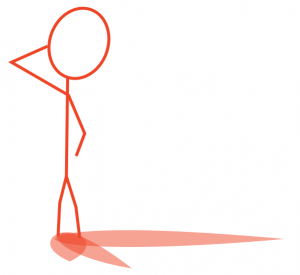 Measuring a body with it's shadow